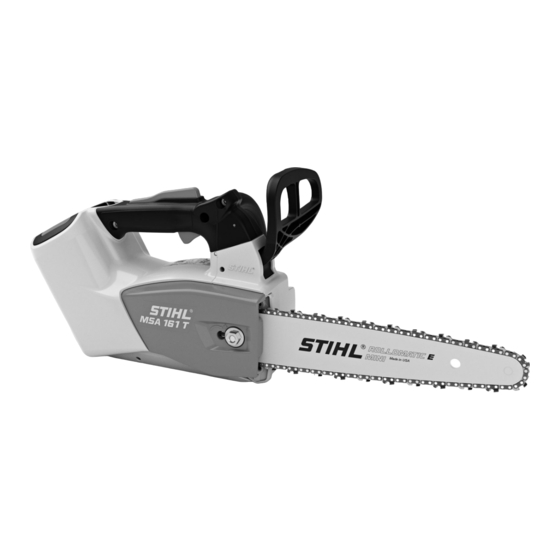 Stihl MSA 161 T Instruction Manual