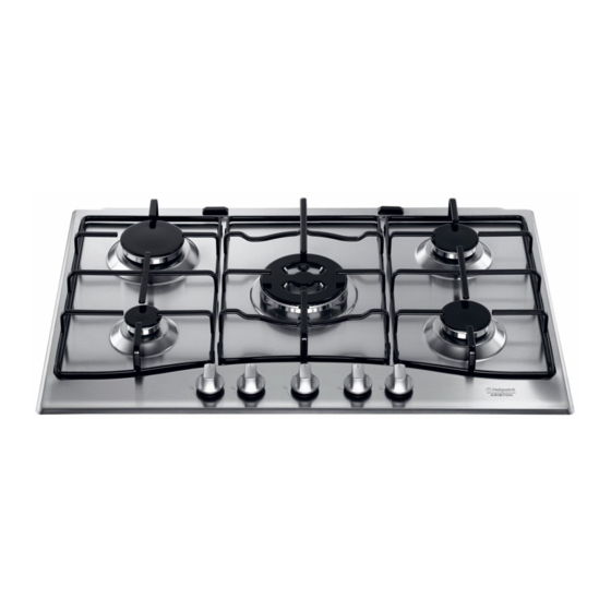 Hotpoint Ariston PC 750 T X /HA Operating Instructions Manual