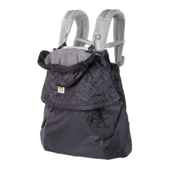 ergobaby Weather Cover Instruction Manual