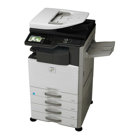 Sharp MX-3111U Start Manual