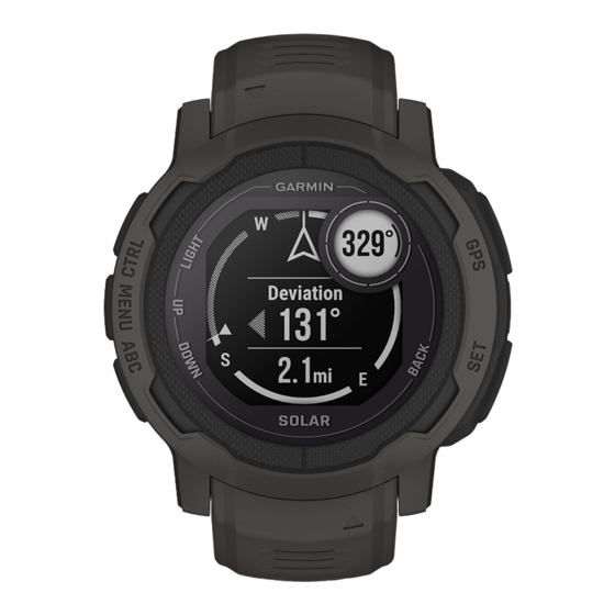 Garmin Instinct 2 Owner's Manual