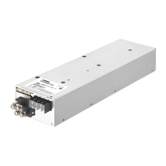 Cosel HCA3500TF-48 Instruction Manual