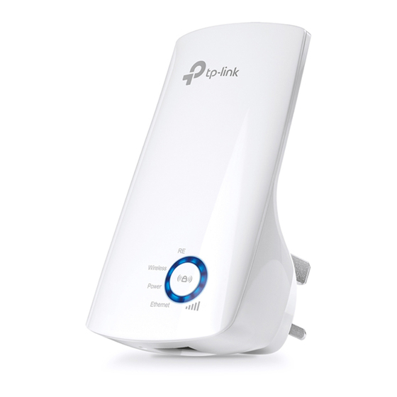 TP-Link TL-WA850RE Quick Intallation Manual