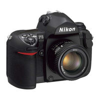Nikon FAC15101 - F6 Focusing Screen Type A Instruction Manual