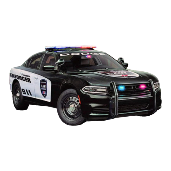 Dodge Charger Police 2020 Owner's Manual Supplement