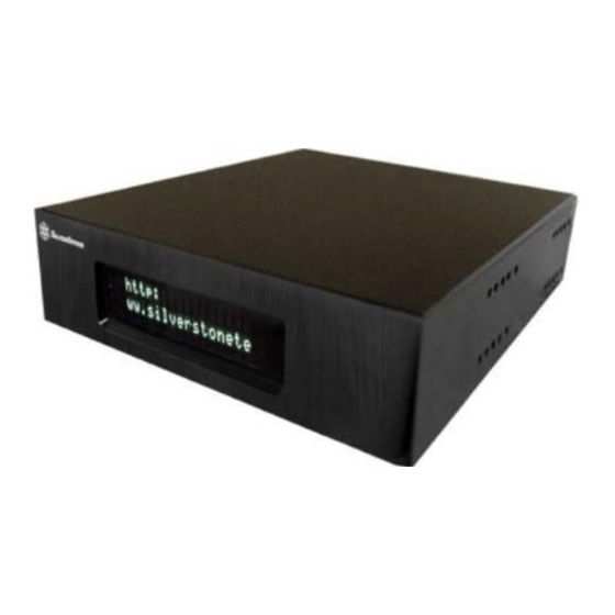 SilverStone FP54 Manual