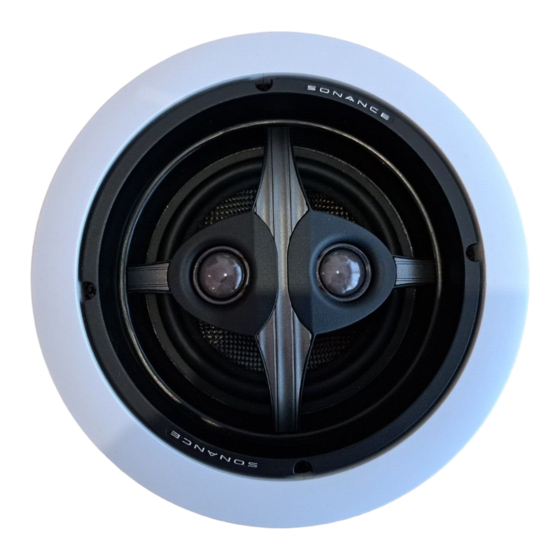Sonance SRS1 SERIES Instruction Manual