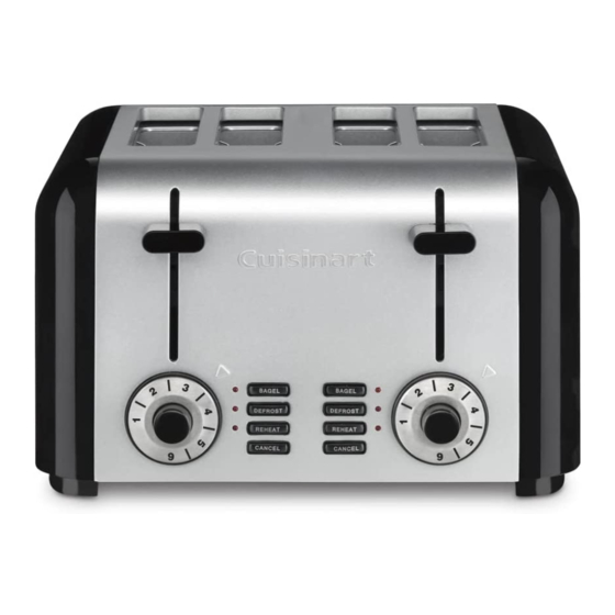 Cuisinart CPT-340 Instruction Booklet