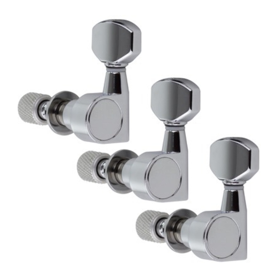 Traveler Guitar LOCKING TUNERS Installation Instruction
