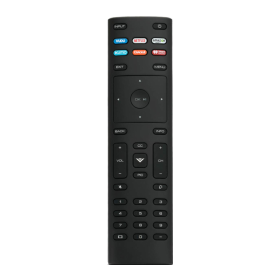Vizio XRT136 Quick Start Manual