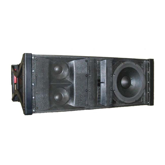 Electro-Voice Xlc Series Xlc-127DVX Technical Specifications