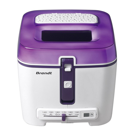 Brandt FRI2500E Instruction Manual