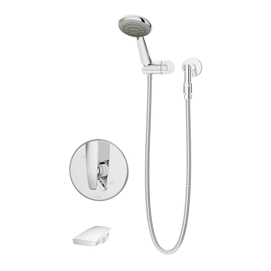 Symmons Naru Trim Series Installation & Operation Instructions