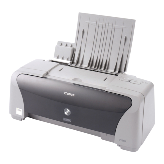 Canon PIXMA IP1500 Quick Start Manual