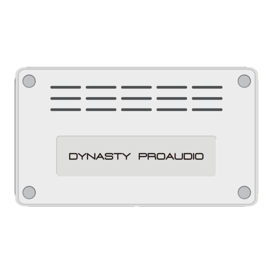 Dynasty ProAudio WSA-5RP Manual