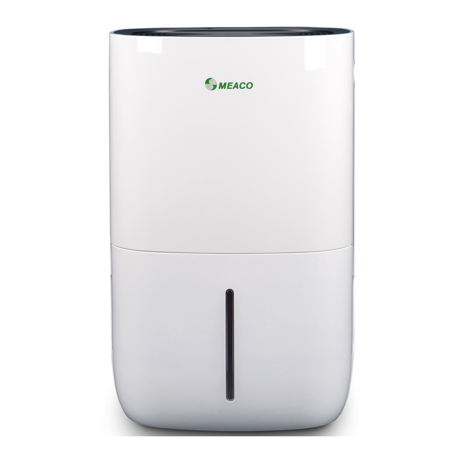 Meaco MeacoDry ABC 10L, 12L and 20L Dehumidifier Manual