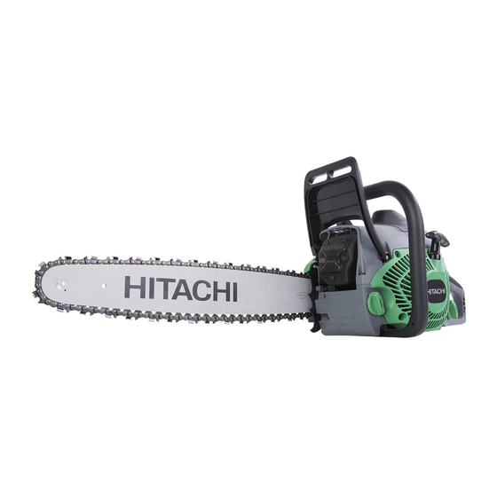 Hitachi CS51EAP Safety Instructions And Instruction Manual