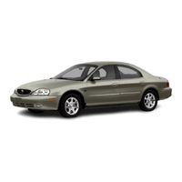 Mercury 2003 Sable Quick Reference Manual
