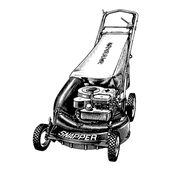 Snapper V-Series Parts Manual