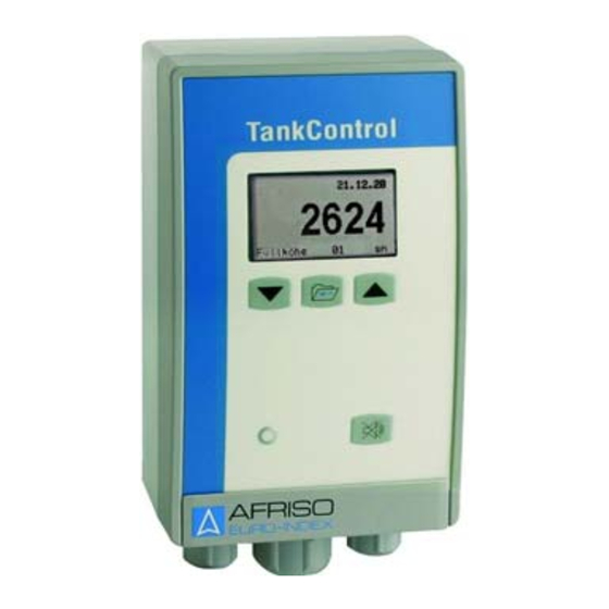 Afriso EURO-INDEX TankControl 01 Operating Instructions Manual