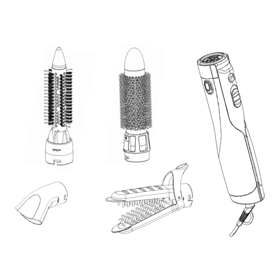 Nicky Clarke Frizz Control NHA046 Instruction Booklet