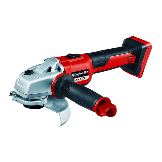 EINHELL AXXIO Original Operating Instructions