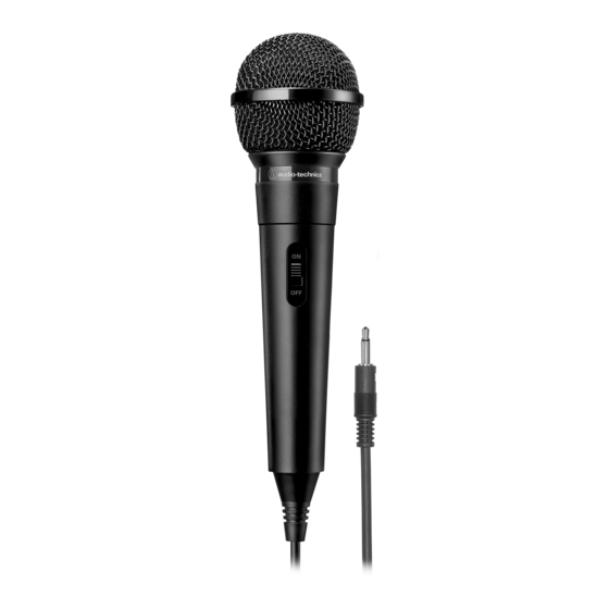 Audio Technica ATR1100x Quick Start Manual