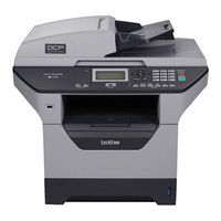 Brother MFC 8890DW - B/W Laser - All-in-One Network User's Manual