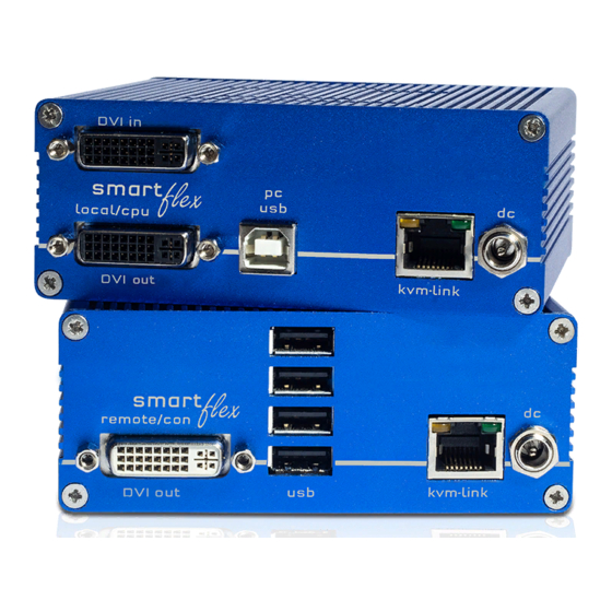 KVM-TEC SMARTflex Manuals