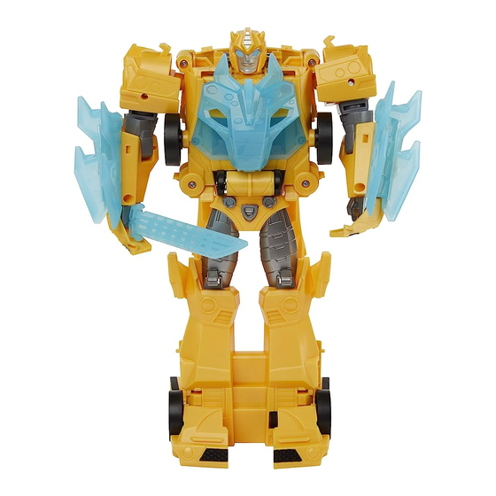 Hasbro Transformers Cyberverse Adventures Bumblebee Quick Start Manual