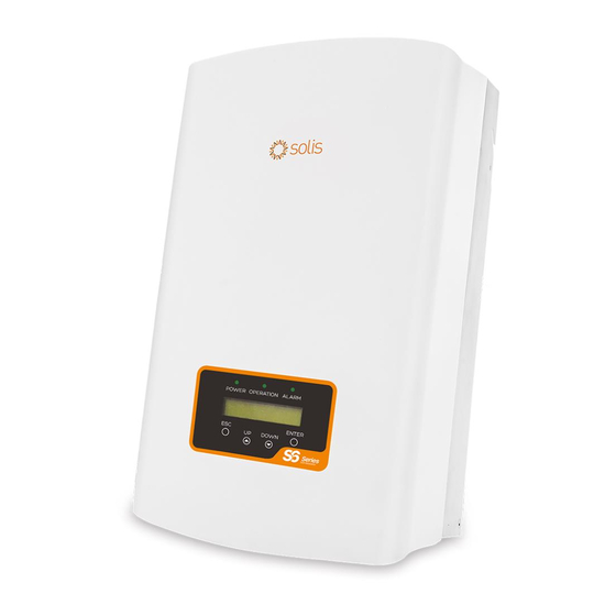 SOLIS S6-GR1P6K Installation And Operation Manual