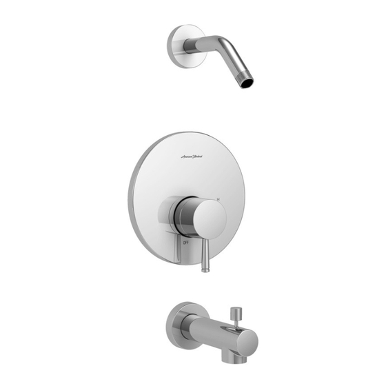 American Standard Serin TU064501WDXH Installation Instructions