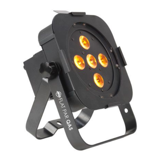 American DJ Flat Par QA5 Specifications