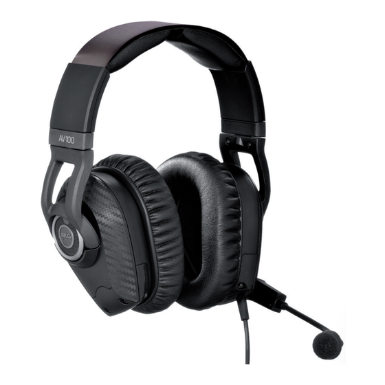 AKG AV100 Manual