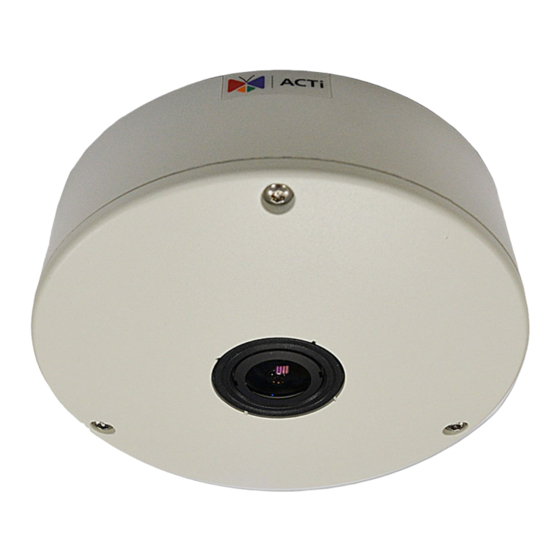 ACTi KCM-7911 Hardware User Manual