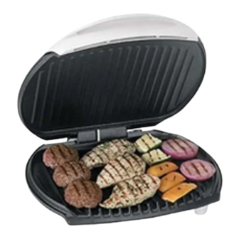 George Foreman GR36BW Owner's Manual