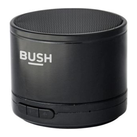Bush WGB01-S Instruction Manual