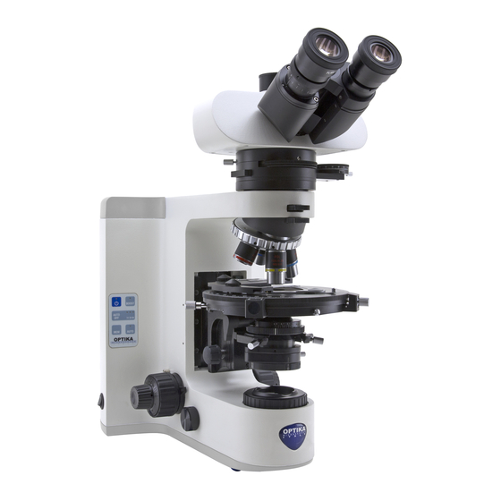 Optika B-1000 POL Operation Manual