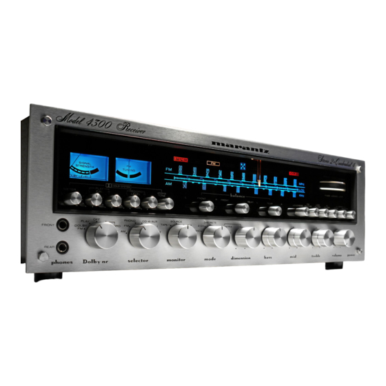 Marantz 4430 Service Manual