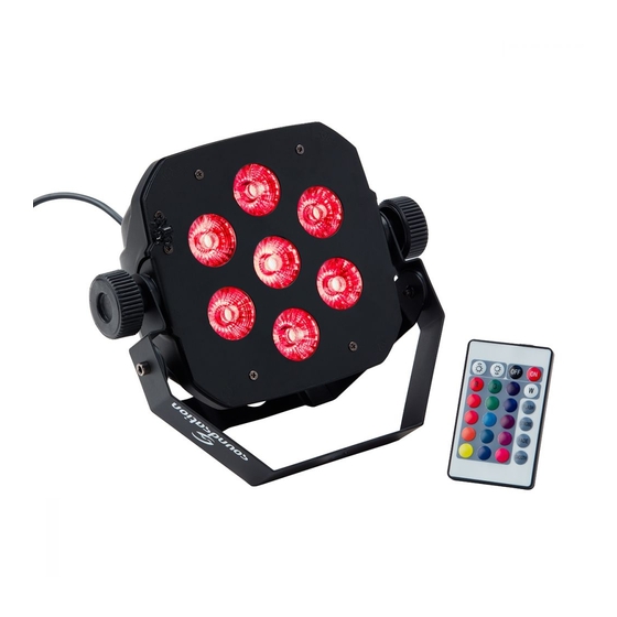 soundsation PAR-10W-7-R User Manual