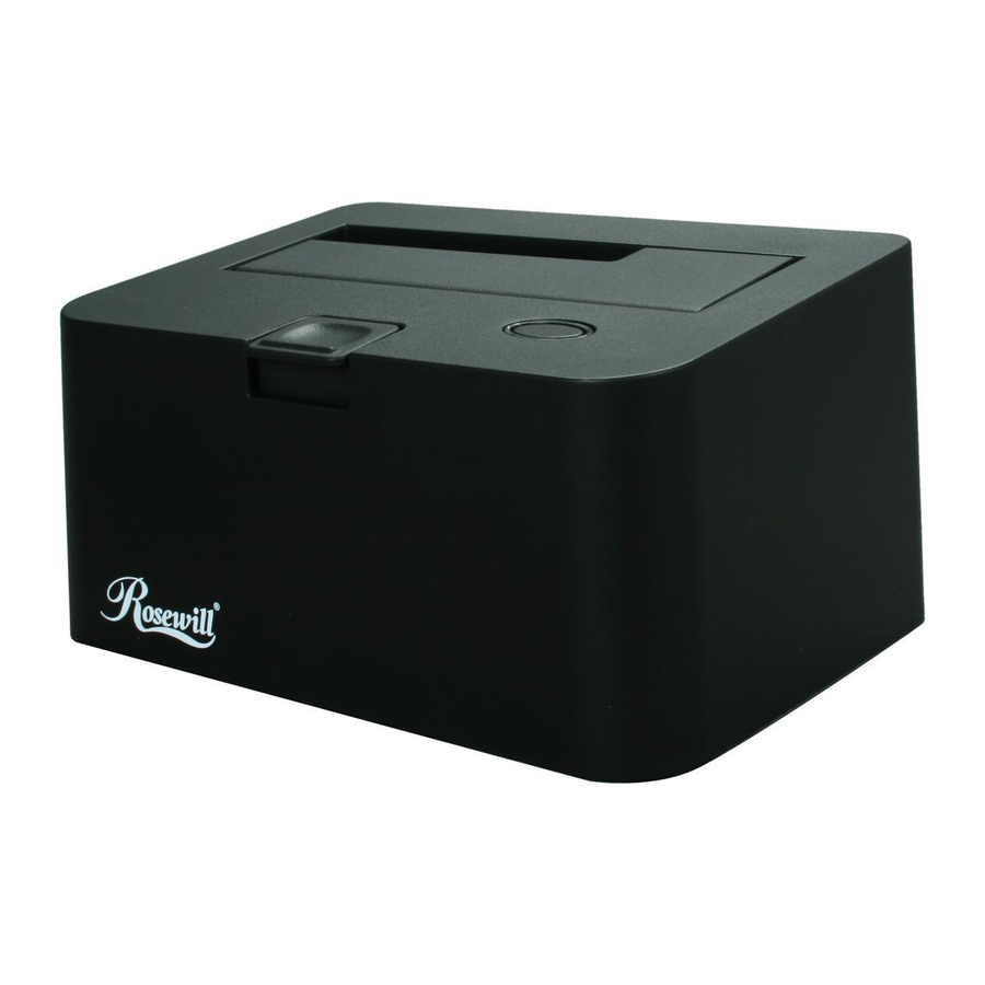 Rosewill RX-DU100 User Manual