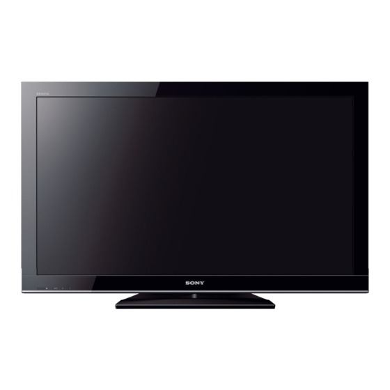 Sony KDL-40EX457 Service And Training Manual