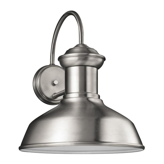 Sea gull lighting Fredricksburg Series Installation Instructions