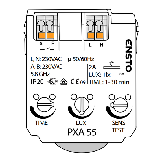 ensto PXA55 Installation Instruction