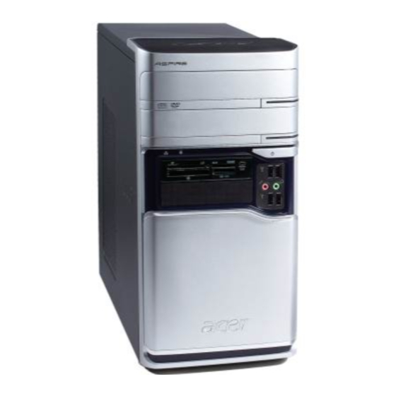 Acer Aspire E700 User Manual