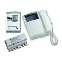 Farfisa Intercoms Compact Profilo KM8111PLCW Manual