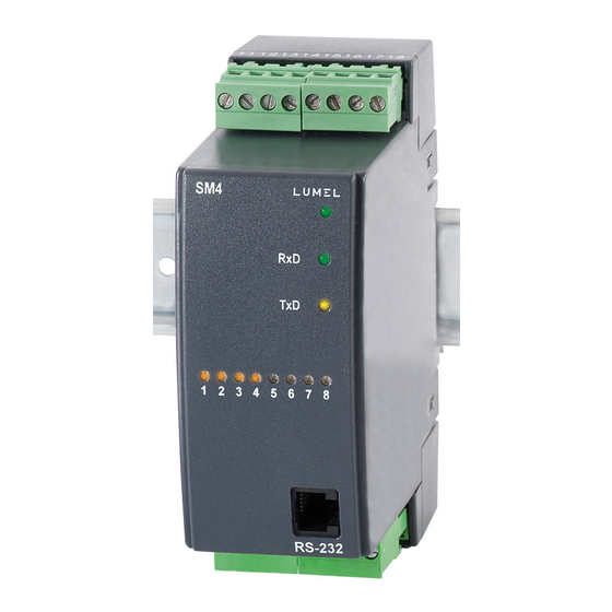 Lumel SM4 Manuals