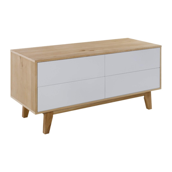 Elle Decor FSDGSLOAKR01 Assembly Instructions Manual