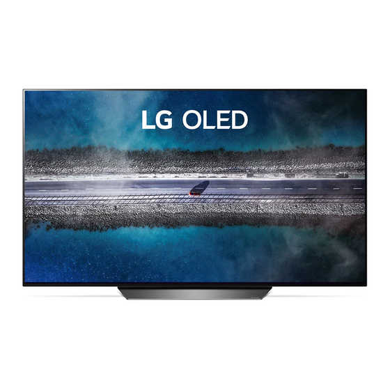 LG OLED B8PLA Series Manuals