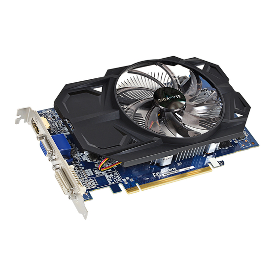 Gigabyte GV-R724OC-2GI User Manual